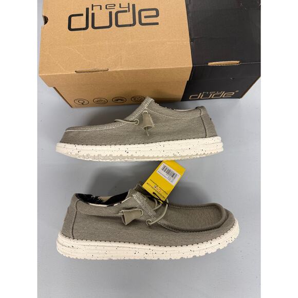 New! Hey Dude Wally Stretch Canvas Shoes